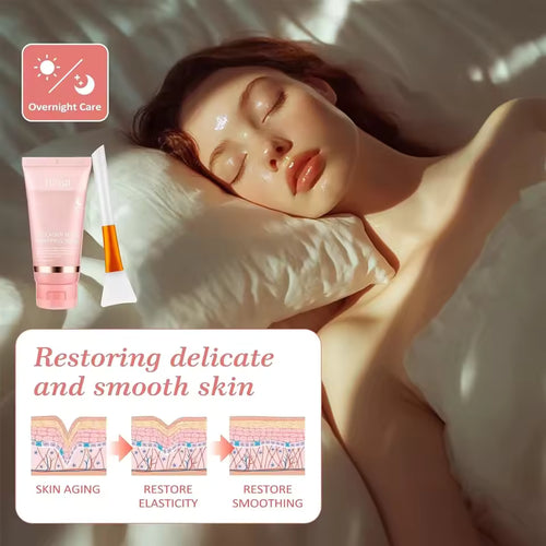 Collagen Peel Off Mask Deeply Hydrating Moisturizing Night Wrapping Mask Elasticity Firming Skin