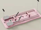 Professional Durable Quality Sliding Pilates Board and Pilates Reformer Set, Multi-Purpose Foldable Board for Home Exercise